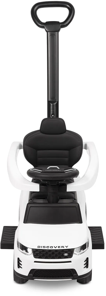 Машинка для катання Caretero (Toyz) LAND ROVER з батьківською ручкою White