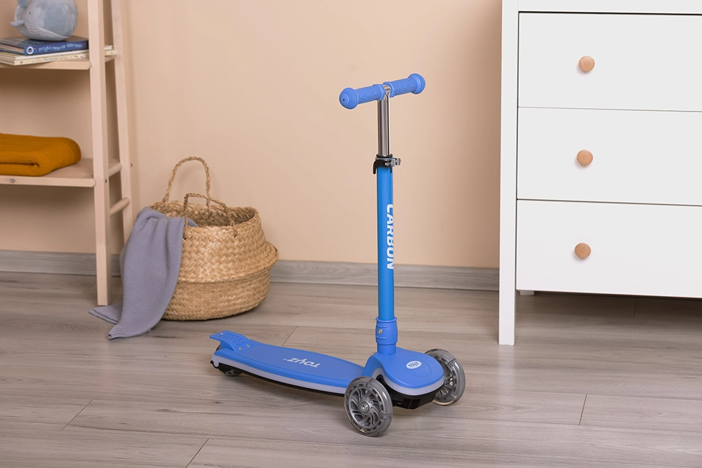 Трехколесный самокат Caretero (Toyz) Carbon Light Blue
