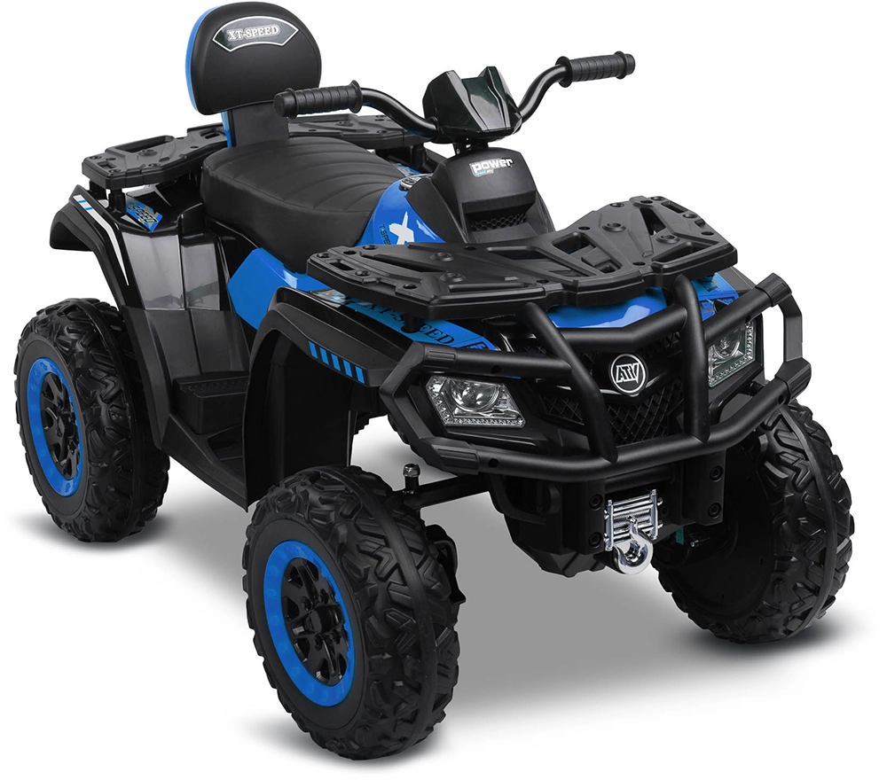 Електромобіль квадроцикл Caretero (Toyz) Rush ARMY BLUE
