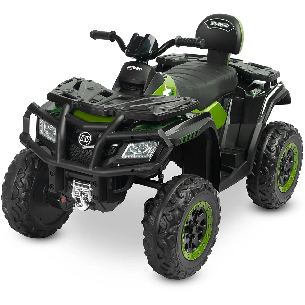 Электромобиль квадроцикл Caretero (Toyz) Rush ARMY GREEN