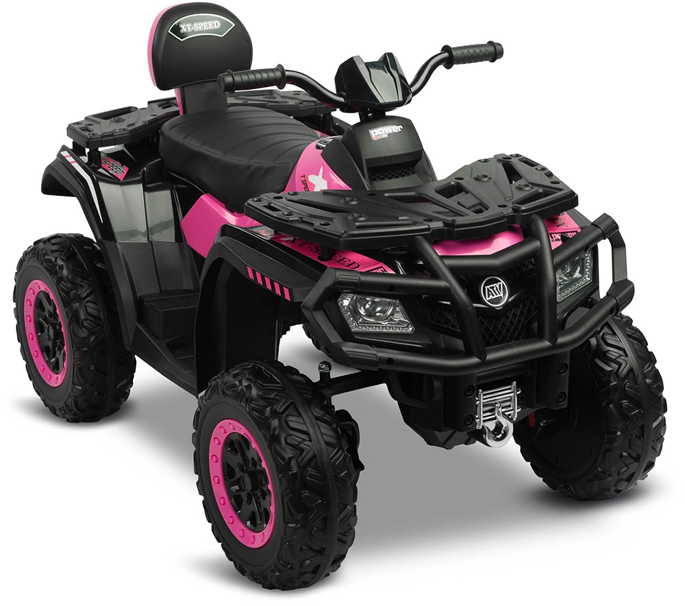Електромобіль квадроцикл Caretero (Toyz) Rush ARMY PINK