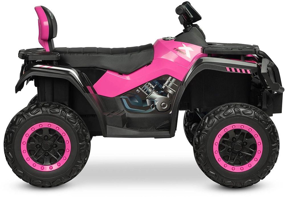 Електромобіль квадроцикл Caretero (Toyz) Rush ARMY PINK