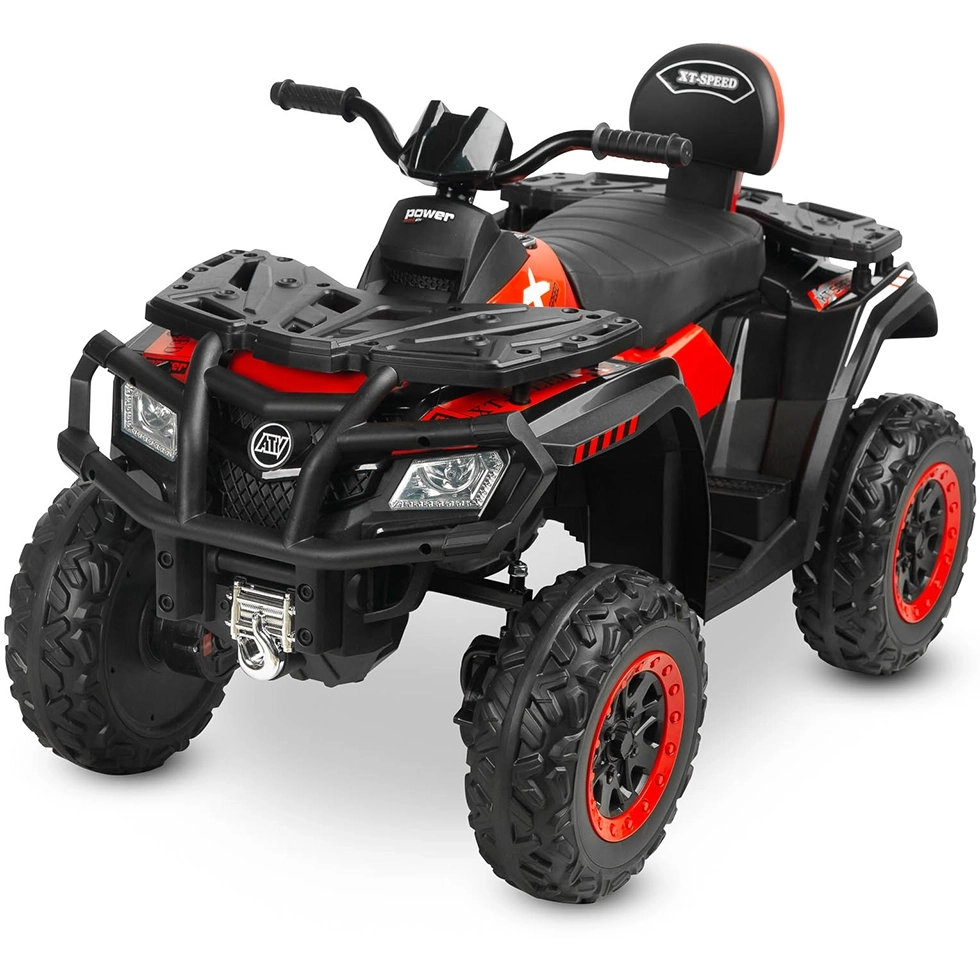 Электромобиль квадроцикл Caretero (Toyz) Rush ARMY RED