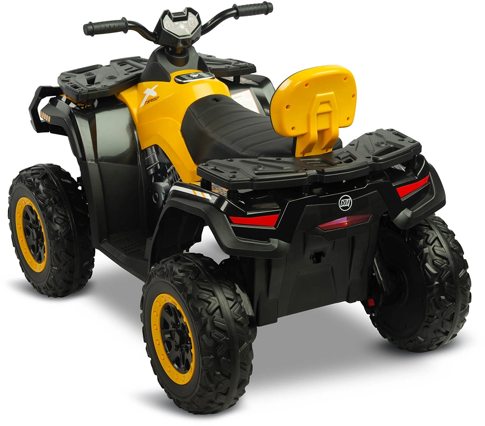Електромобіль квадроцикл Caretero (Toyz) Rush ARMY YELLOW