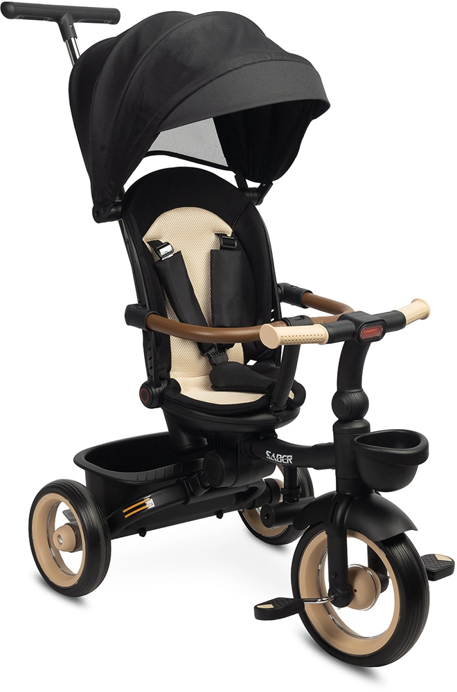 Дитячий триколісний велосипед Caretero (Toyz) Saber Beige