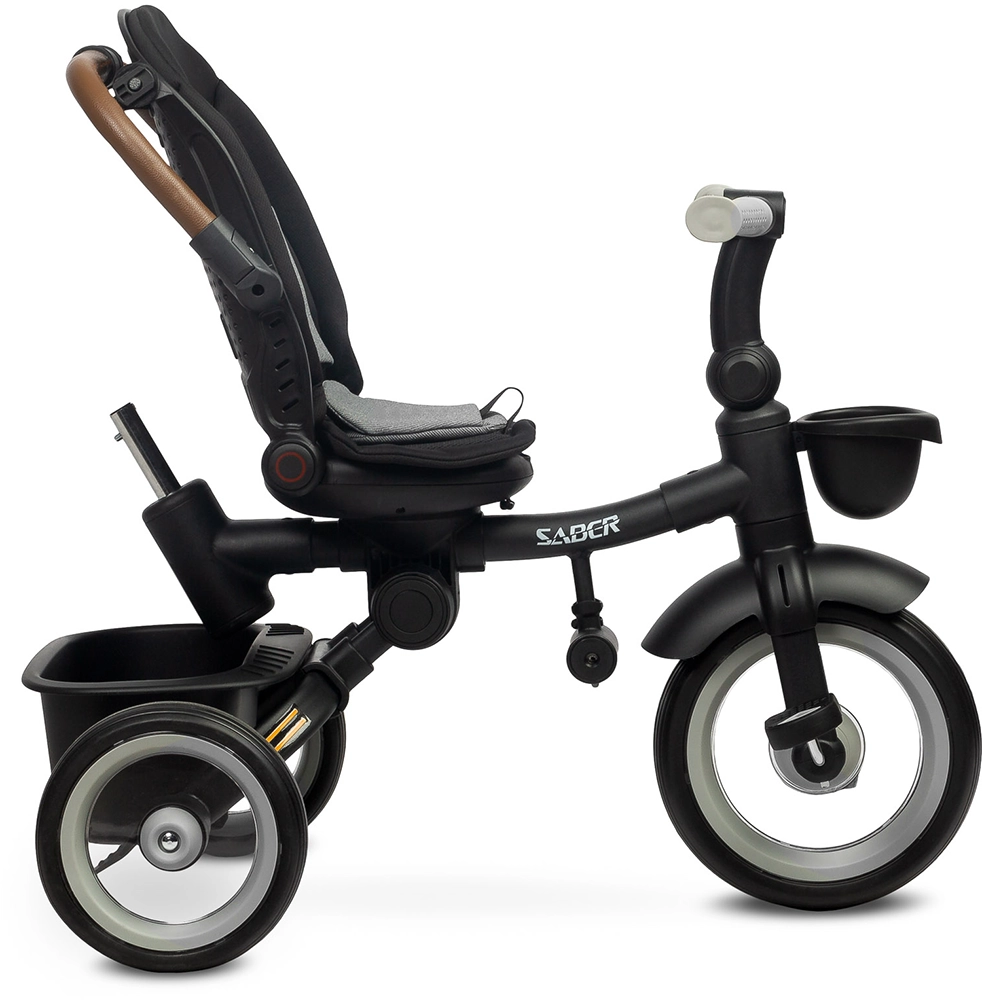 Дитячий триколісний велосипед Caretero (Toyz) Saber Grey