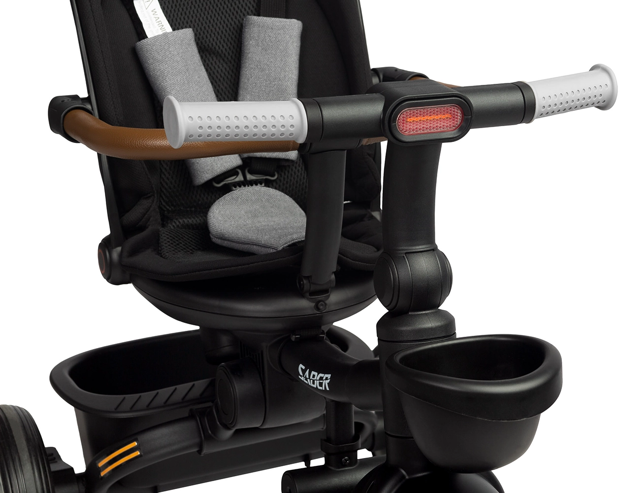 Дитячий триколісний велосипед Caretero (Toyz) Saber Grey