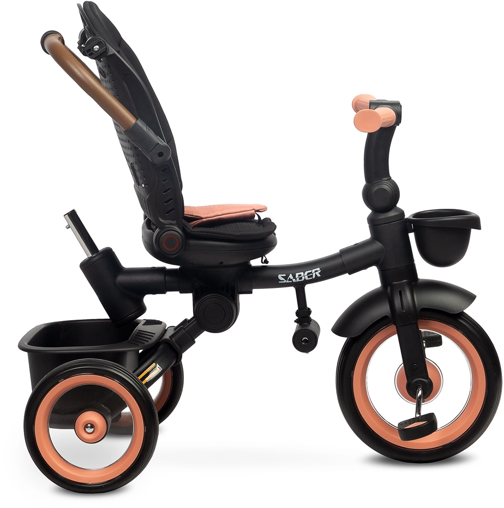 Детский трехколесный велосипед Caretero (Toyz) Saber Light Pink