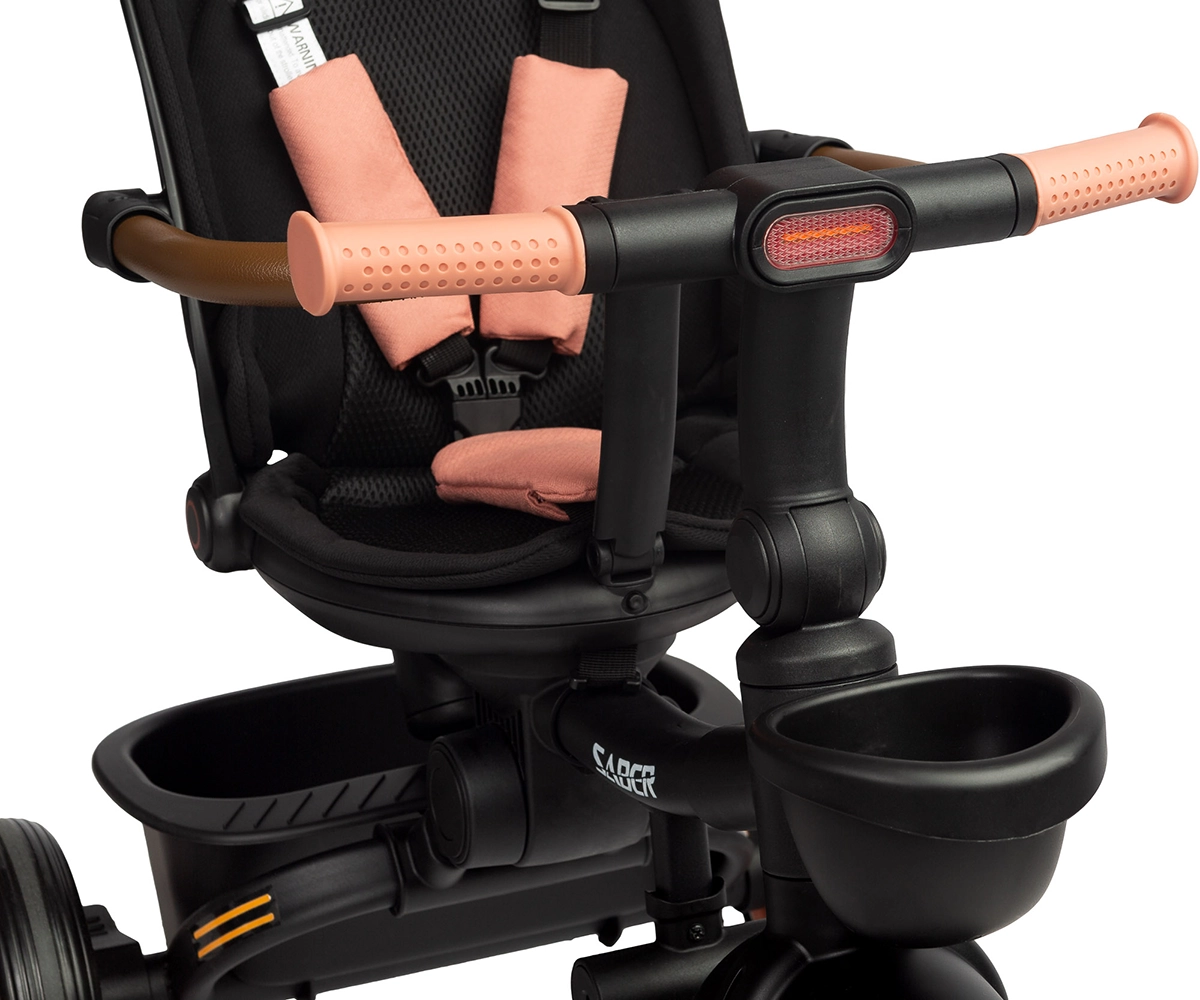 Детский трехколесный велосипед Caretero (Toyz) Saber Light Pink