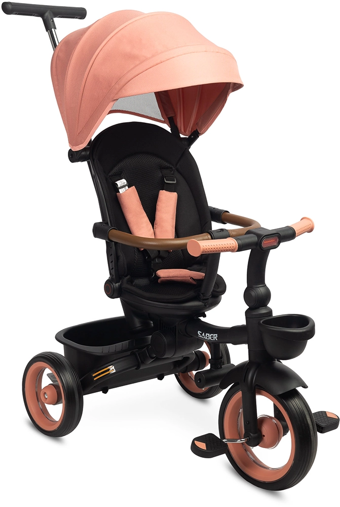 Детский трехколесный велосипед Caretero (Toyz) Saber Light Pink