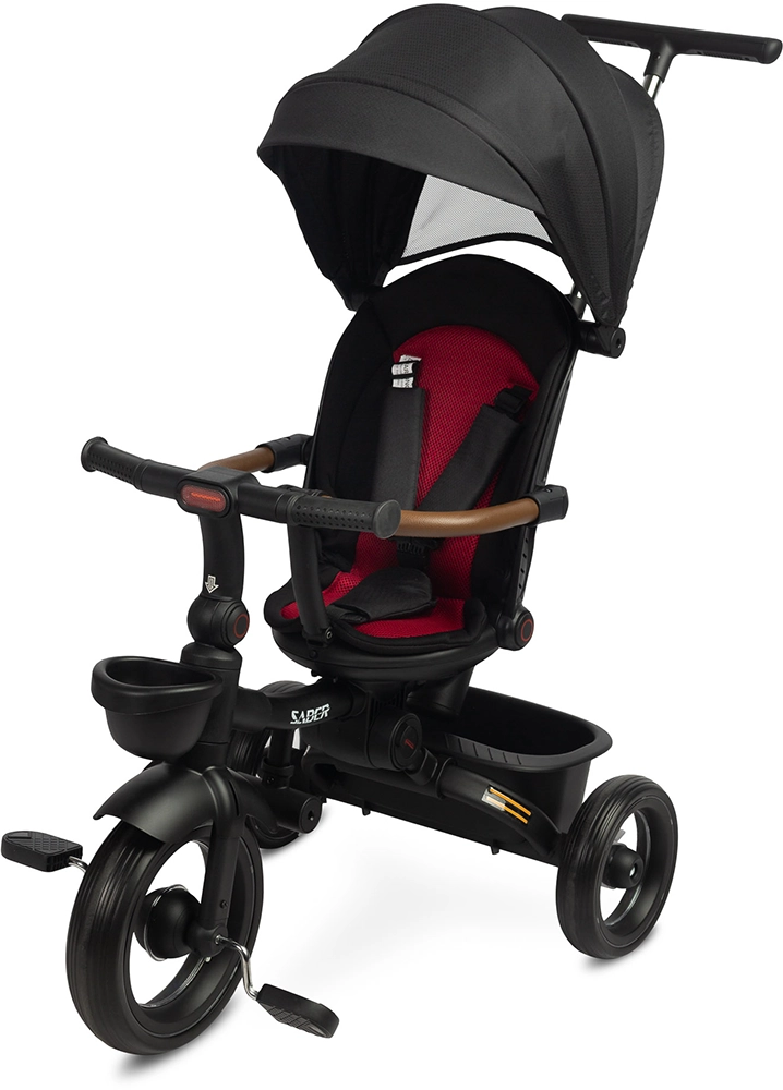 Детский трехколесный велосипед Caretero (Toyz) Saber Red