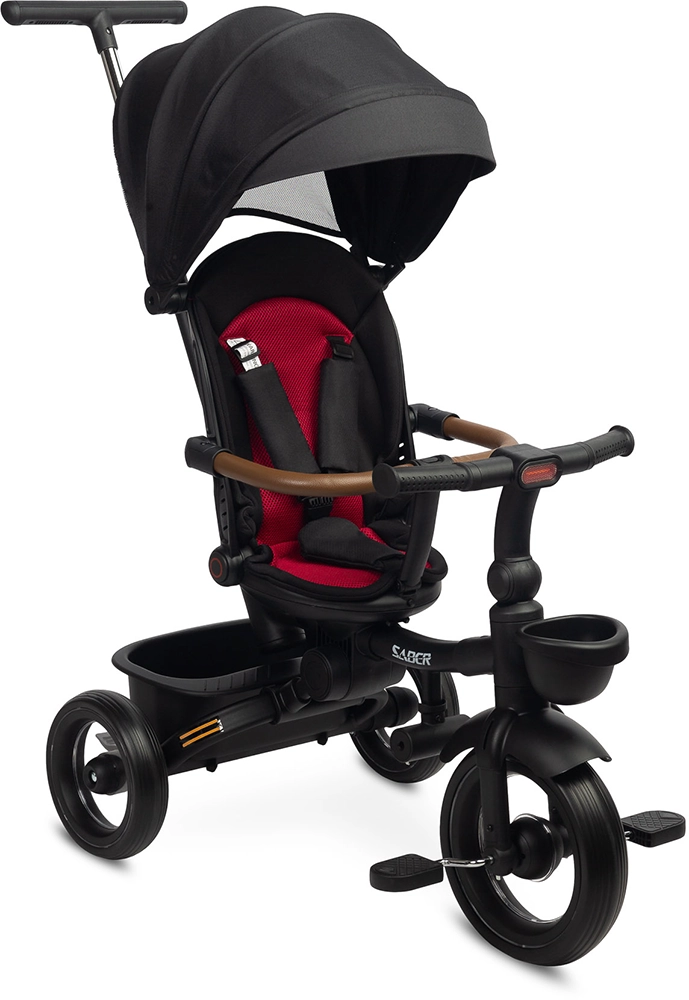 Дитячий триколісний велосипед Caretero (Toyz) Saber Red