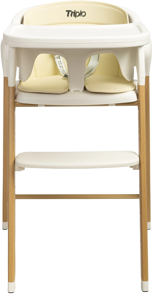 Стільчик для годування 3 в 1 Caretero Triplo Beige