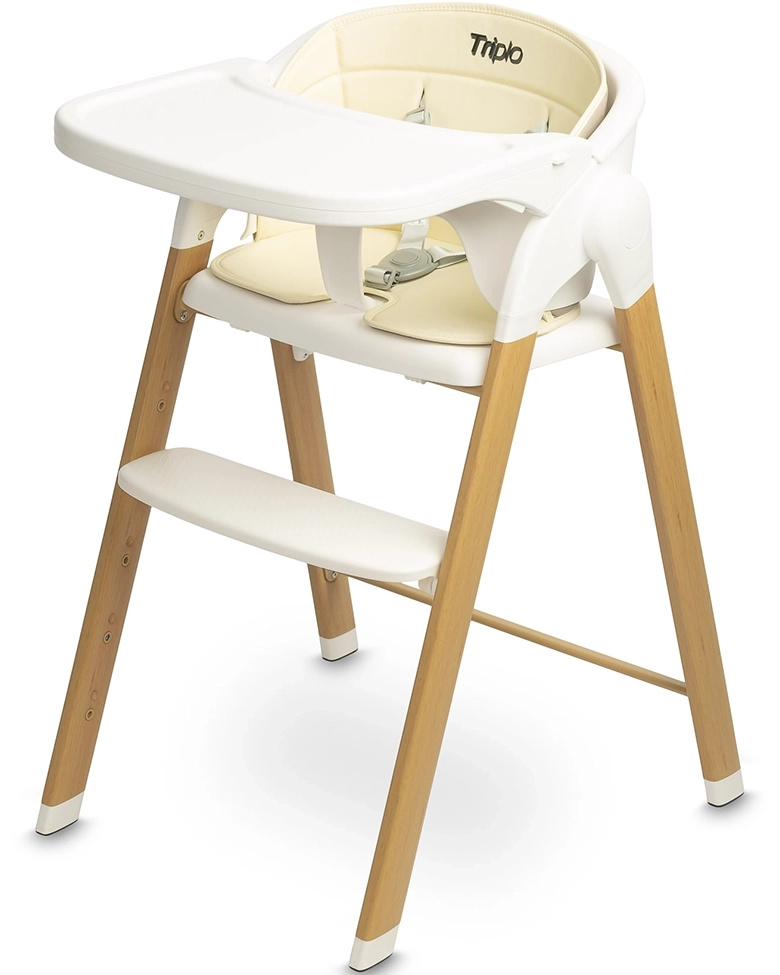 Стульчик для кормления 3 в 1 Caretero Triplo Beige