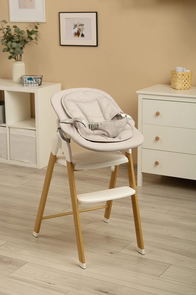 Стільчик для годування 3 в 1 Caretero Triplo Grey