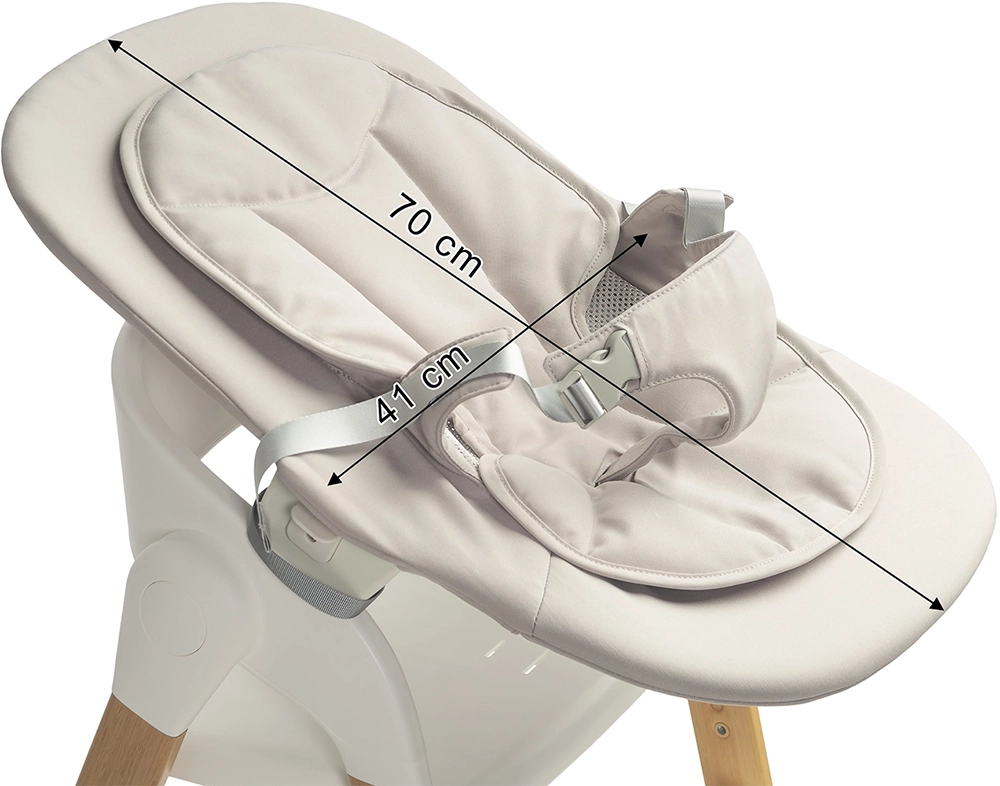 Стільчик для годування 3 в 1 Caretero Triplo Grey