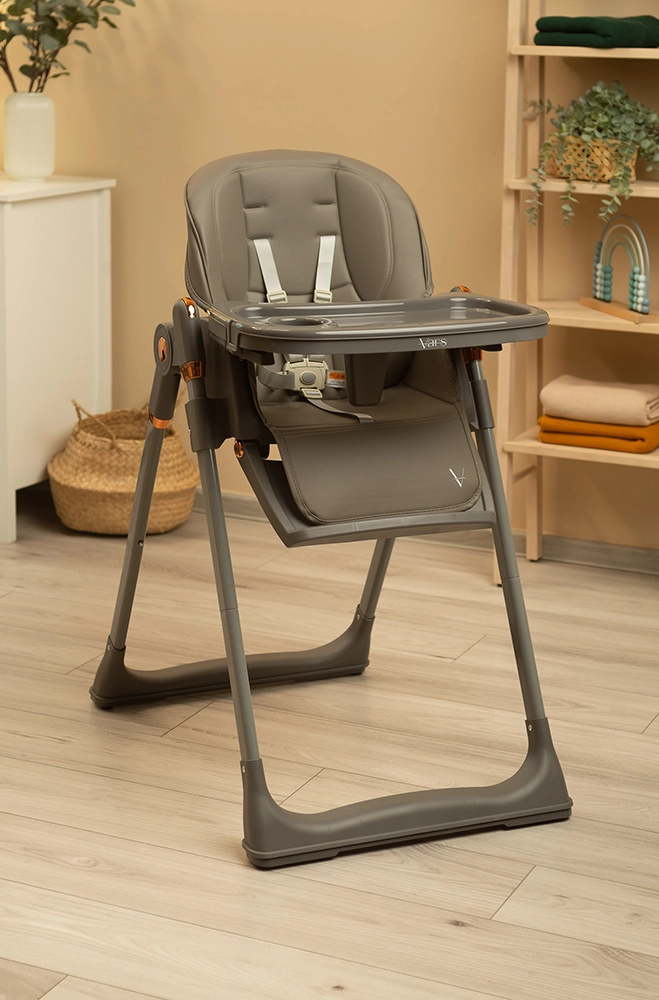 Стільчик для годування Caretero Vars Grey