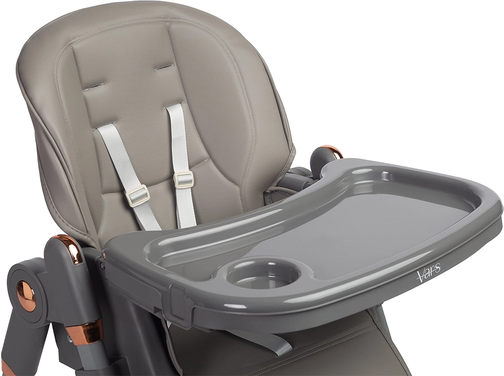 Стільчик для годування Caretero Vars Grey