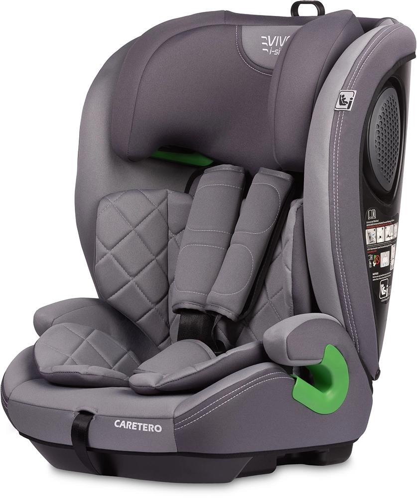 Автокресло Caretero Vivo I-SIZE (от 76 до 150 см) Grey