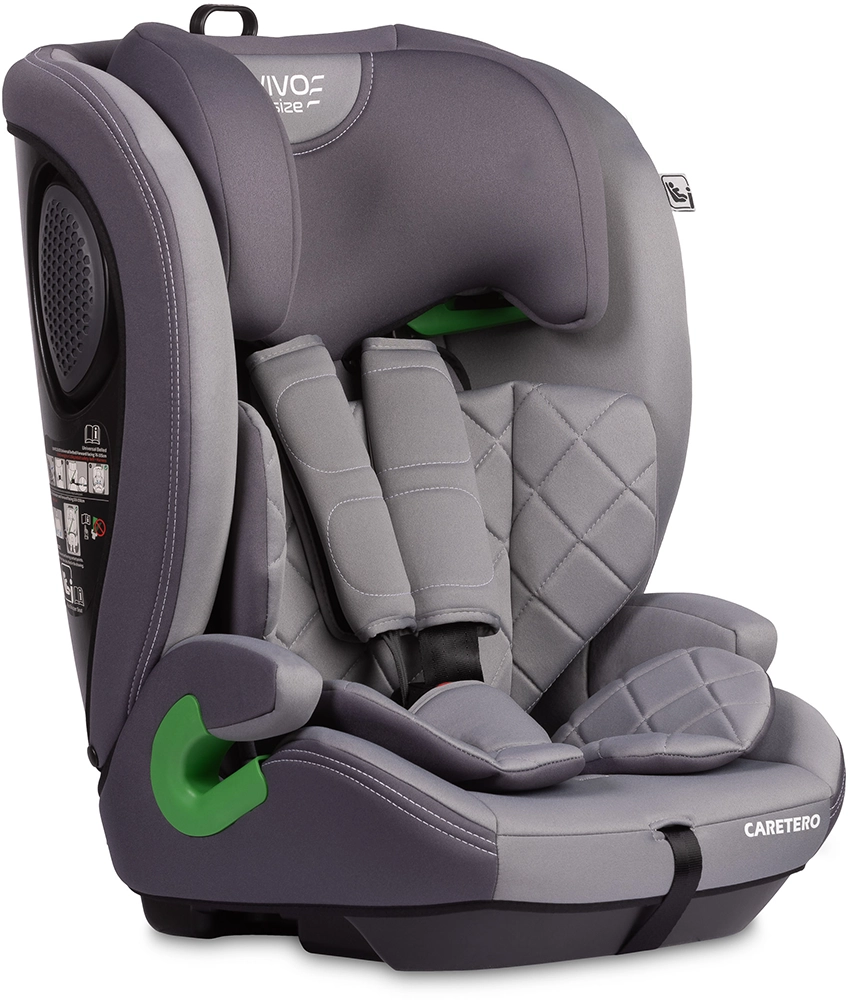 Автокрісло Caretero Vivo I-SIZE (от 76 до 150 см) Grey