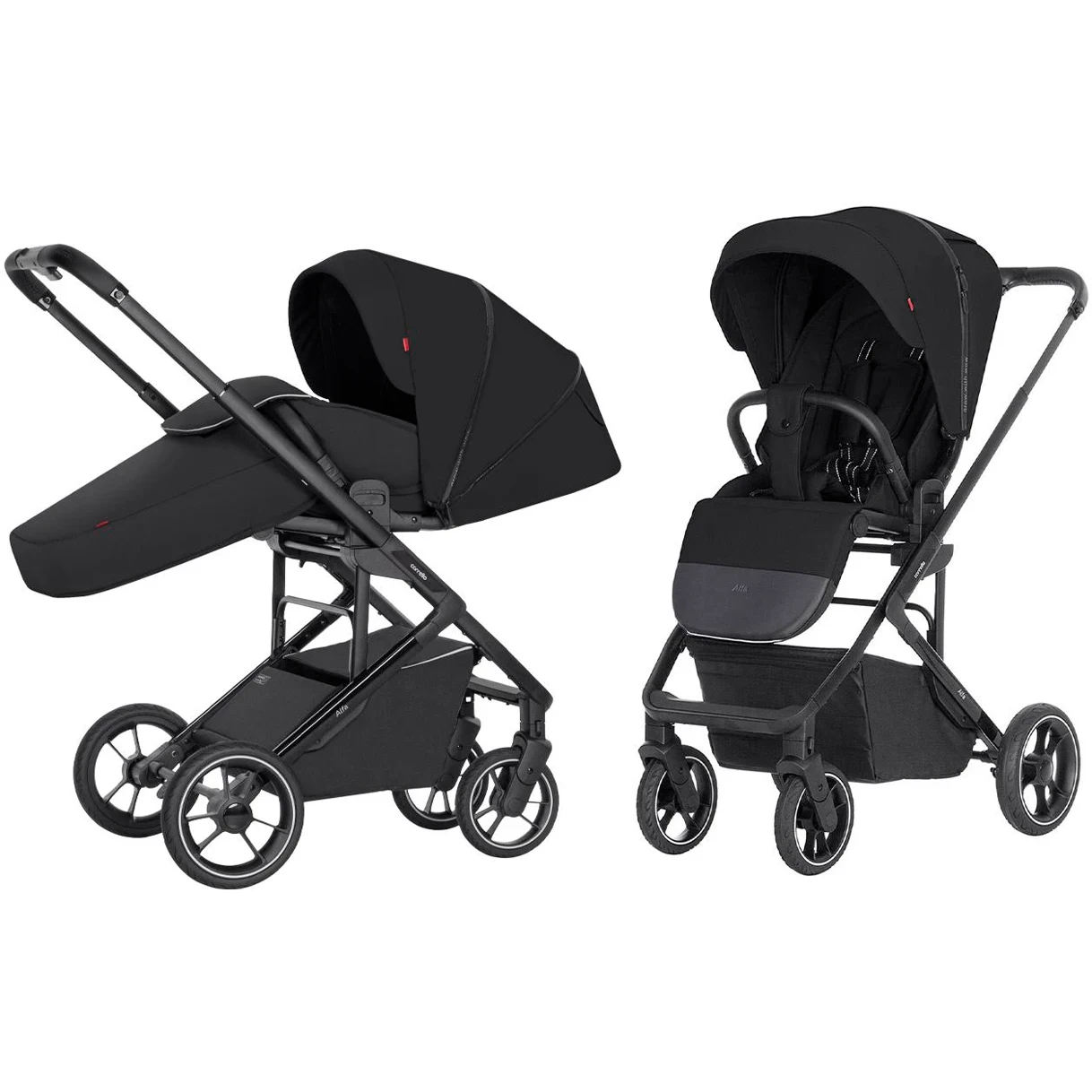 Прогулочная коляска CARRELLO Alfa CRL-5508 BF Midnight Black