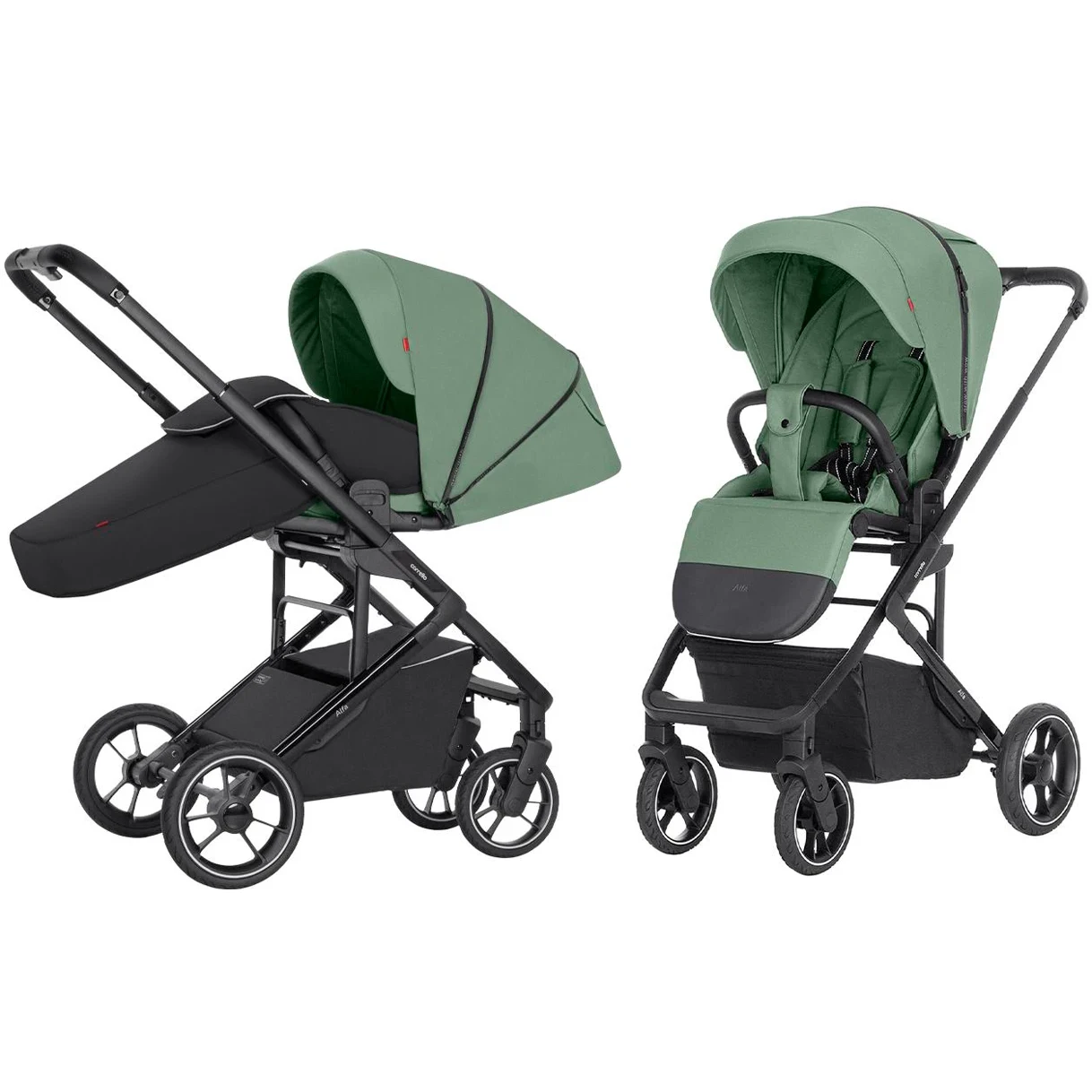 Прогулочная коляска CARRELLO Alfa CRL-5508 BF Sea Green