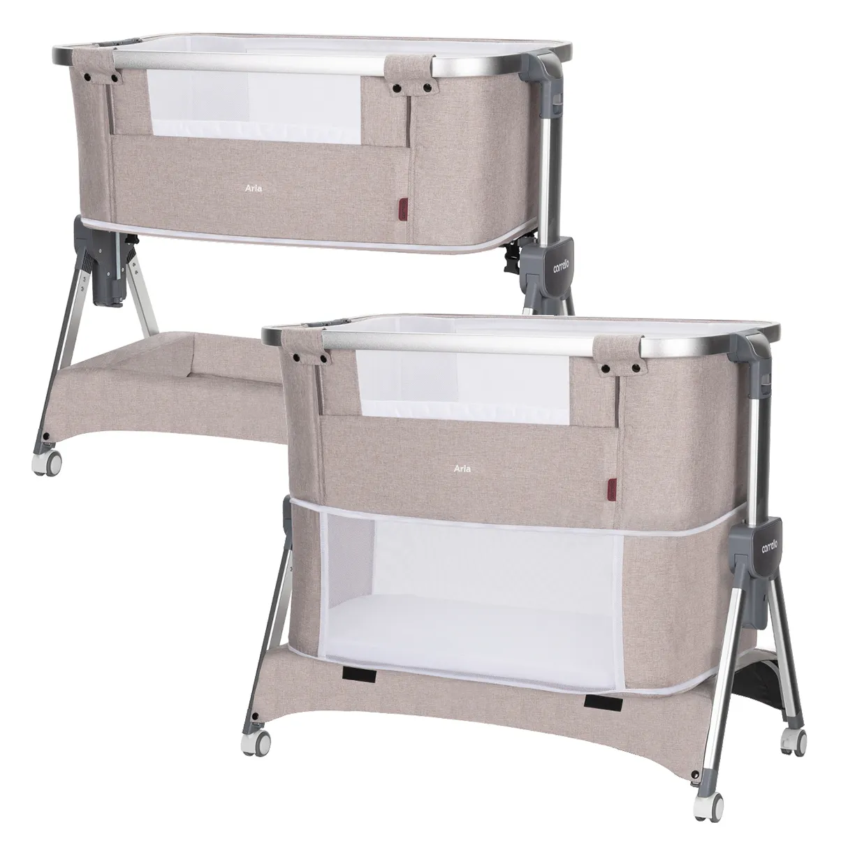 Приставная кроватка Carrello Aria CRL-16401 Cream Beige