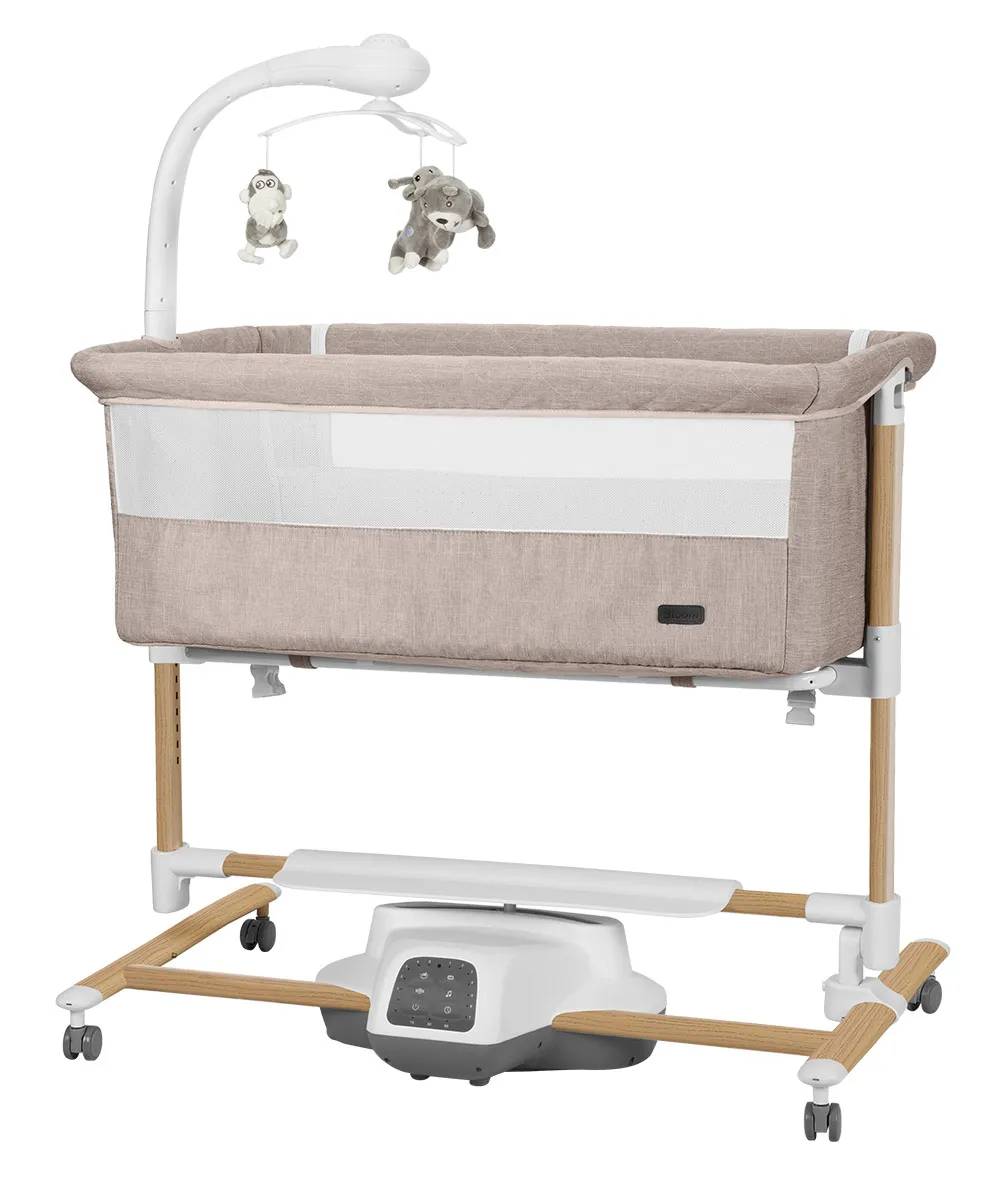Приставная кроватка Carrello Bloom CRL-10304 Cream Beige Wooden