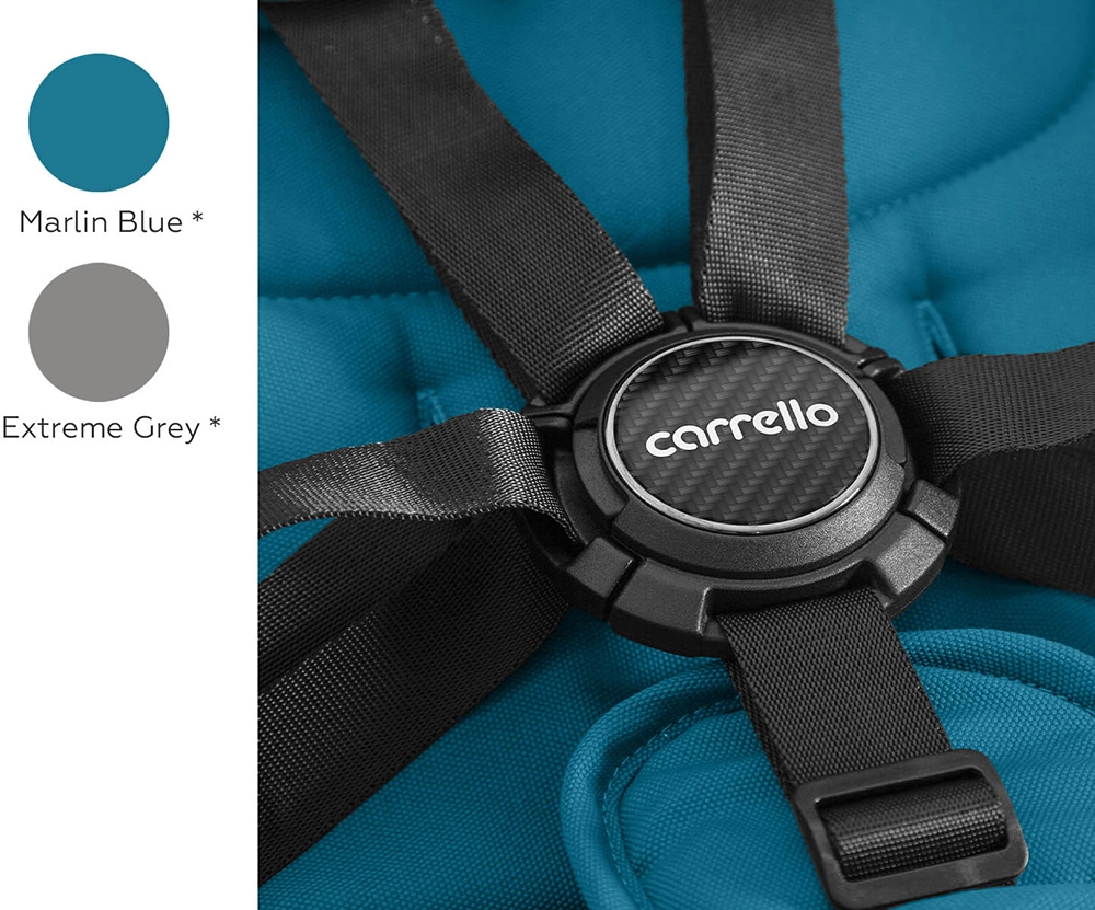 Прогулочная коляска Carrello Bravo Carbon CRL-5530 Marlin Blue