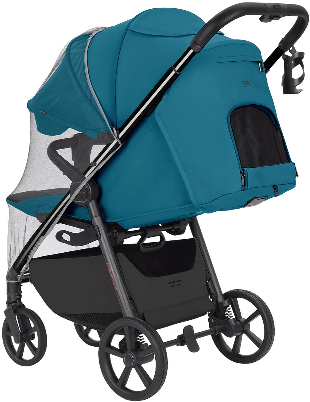 Прогулочная коляска Carrello Bravo Carbon CRL-5530 Marlin Blue