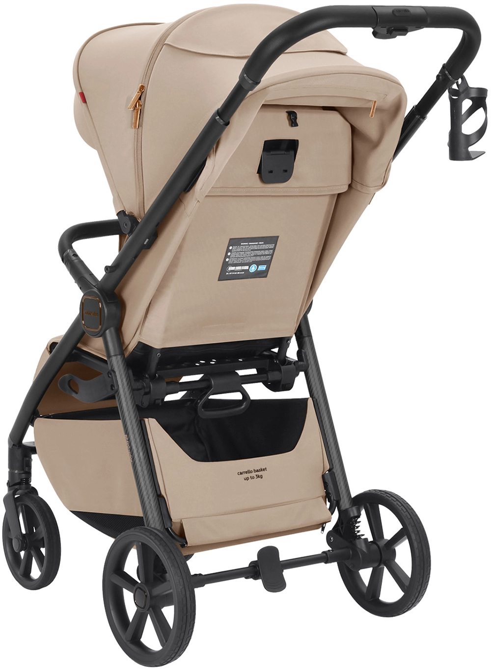 Прогулянкова коляска Carrello Bravo Carbon CRL-5530 Frost Beige