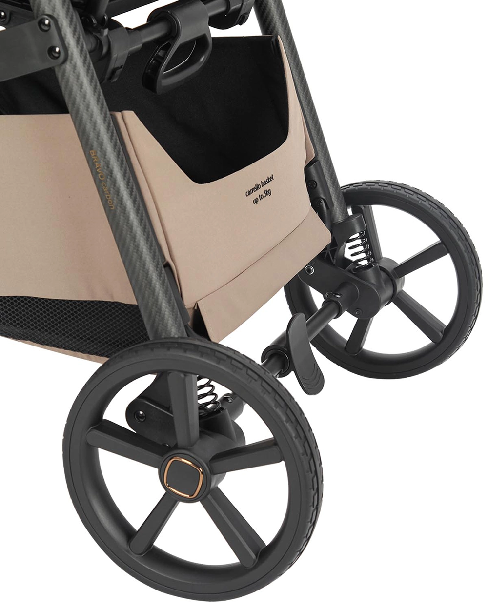 Прогулянкова коляска Carrello Bravo Carbon CRL-5530 Frost Beige