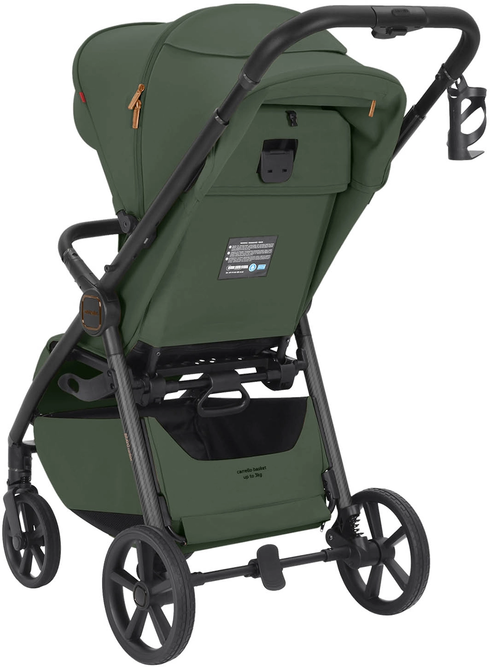 Прогулянкова коляска Carrello Bravo Carbon CRL-5530 Tropic Green