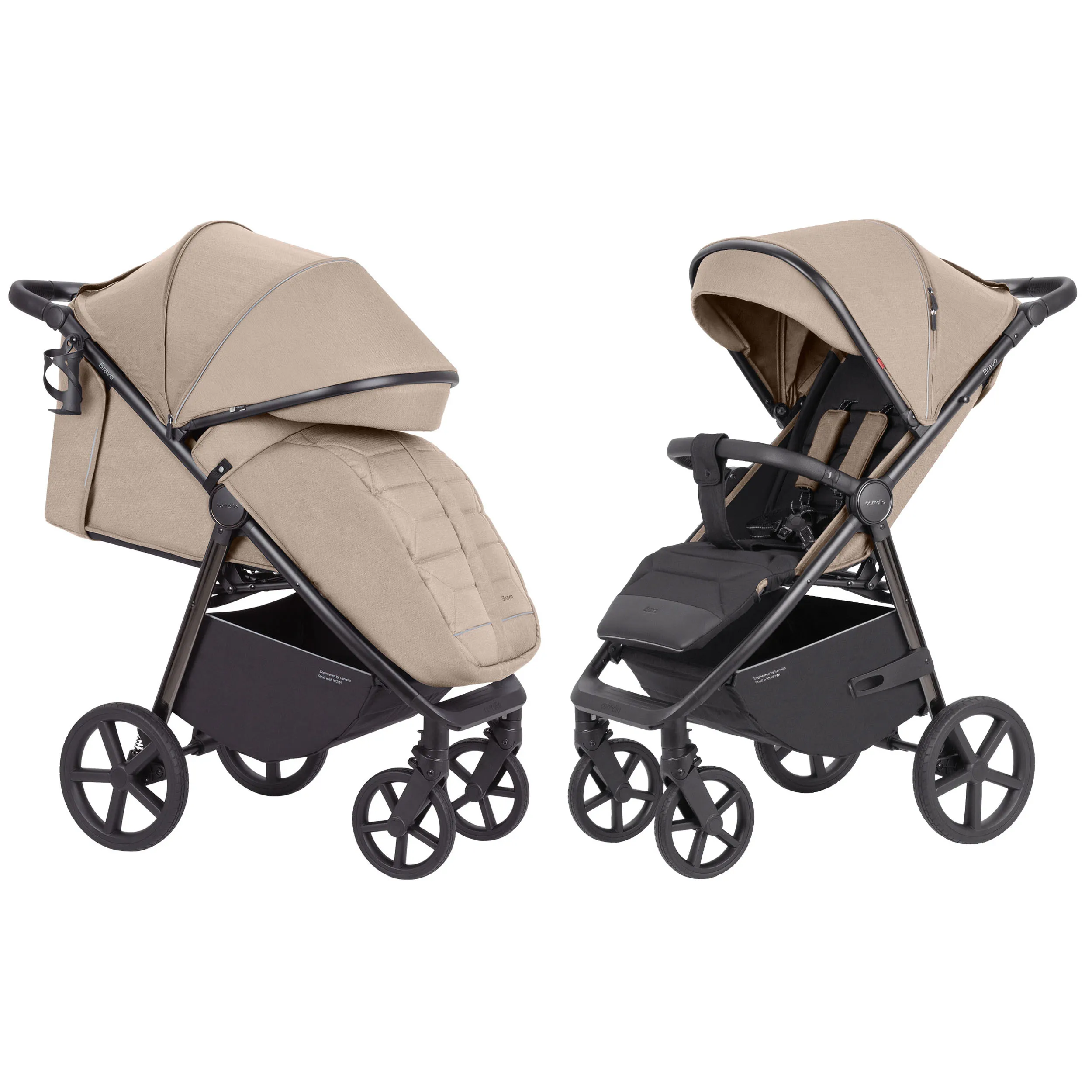Прогулочная коляска Carrello Bravo CRL-5515 Ivory Beige 2024 NF