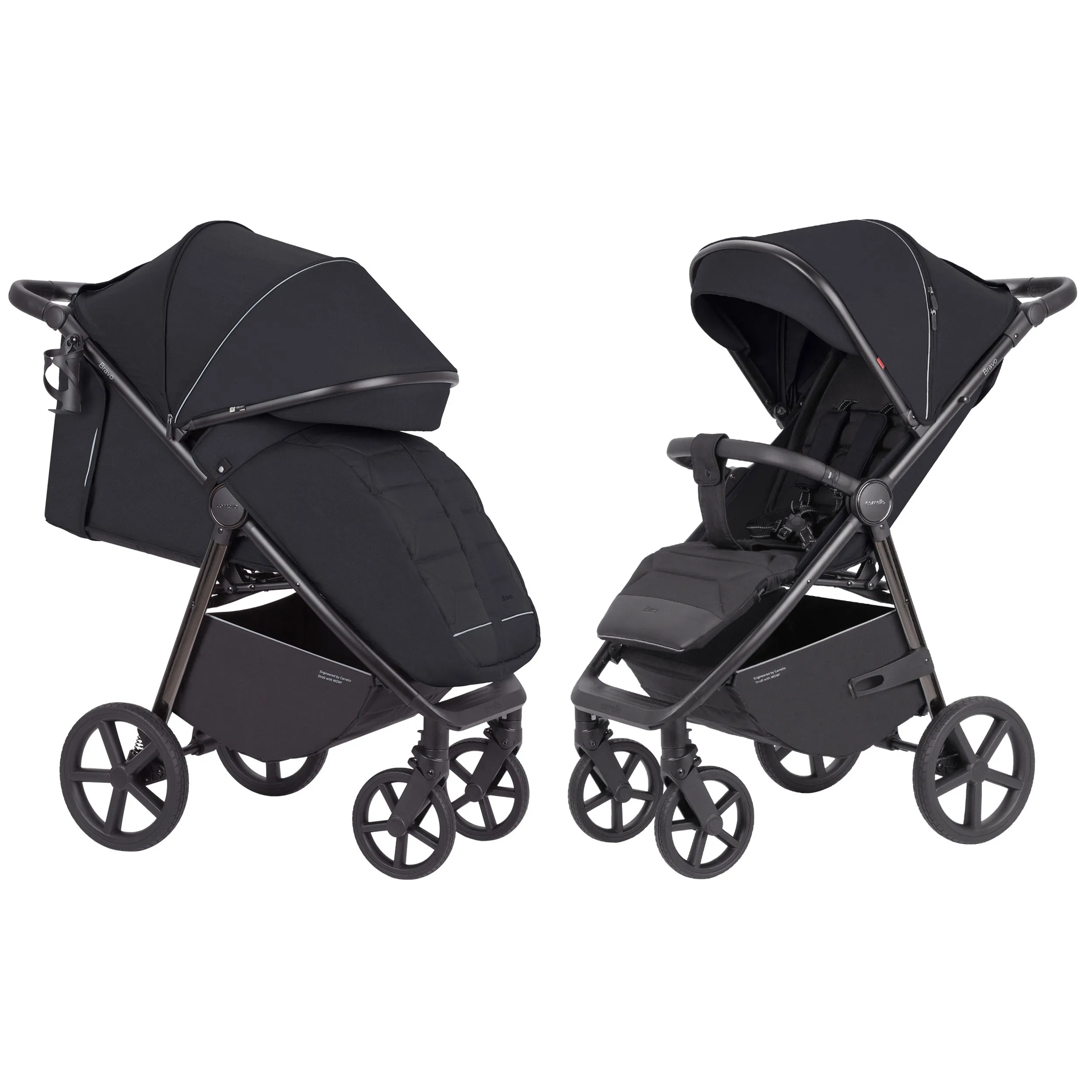 Прогулочная коляска Carrello Bravo CRL-5515 Jet Black 2024 NF