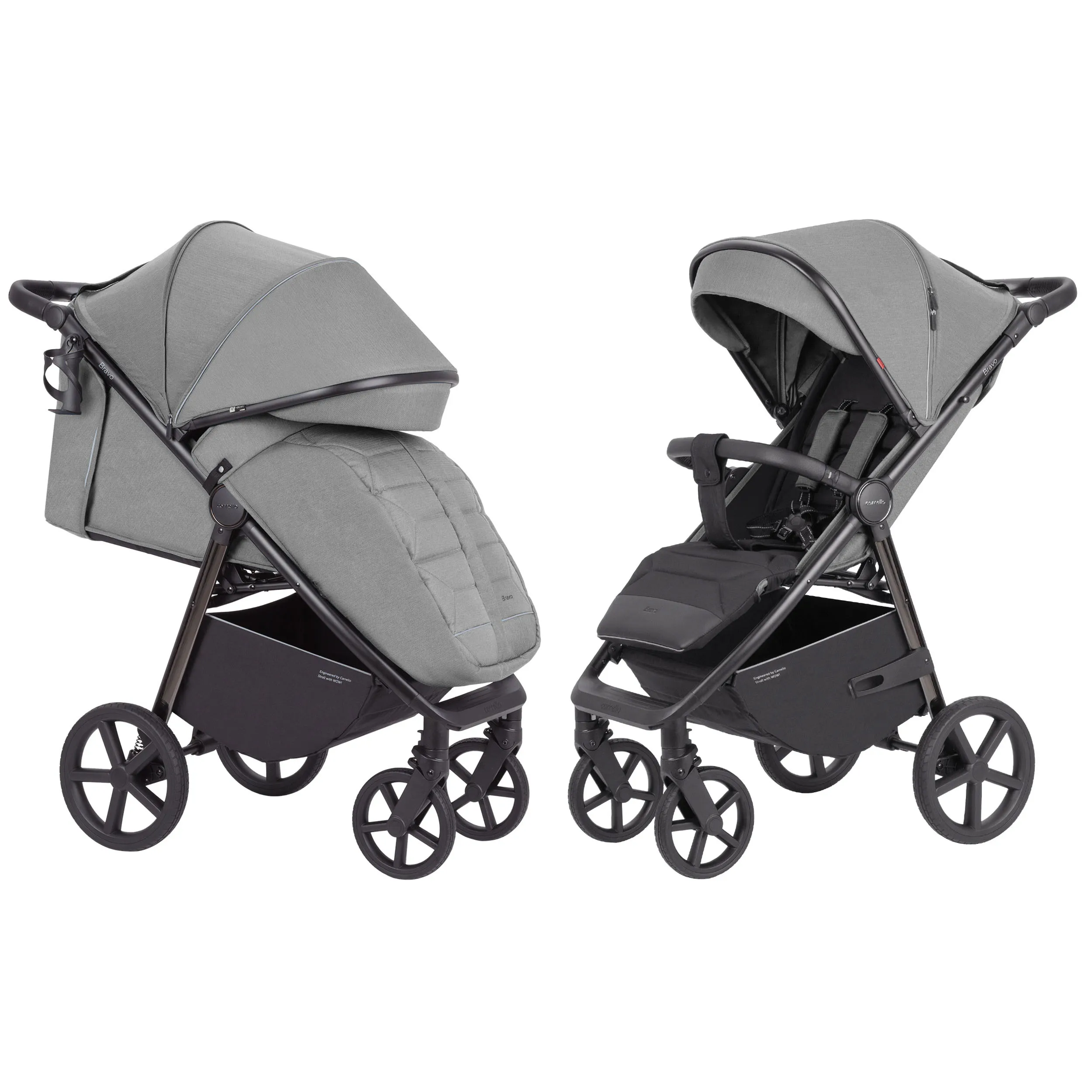 Прогулочная коляска Carrello Bravo CRL-5515 Mist Grey NF