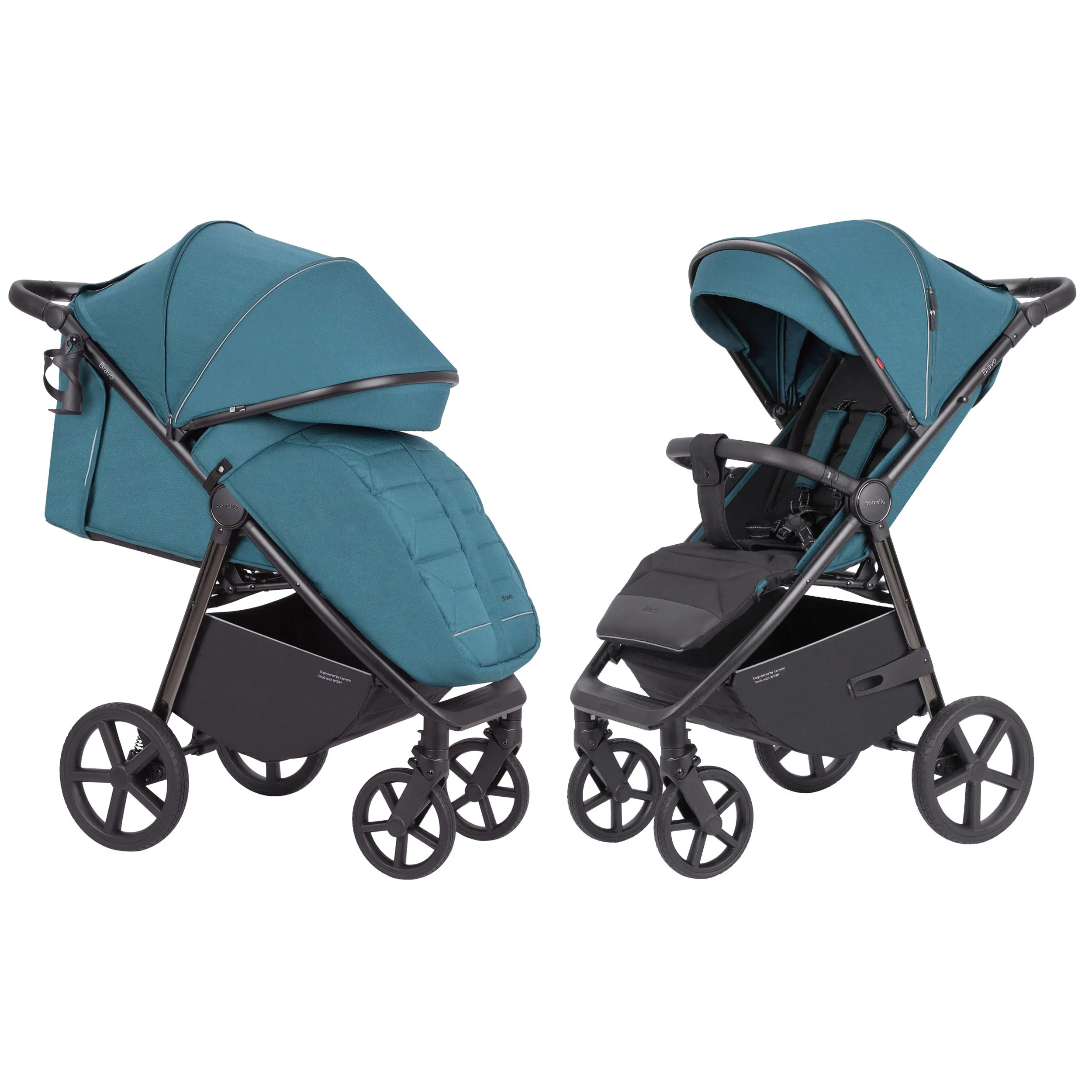 Прогулочная коляска Carrello Bravo CRL-5515 Oxford Blue 2024 NF
