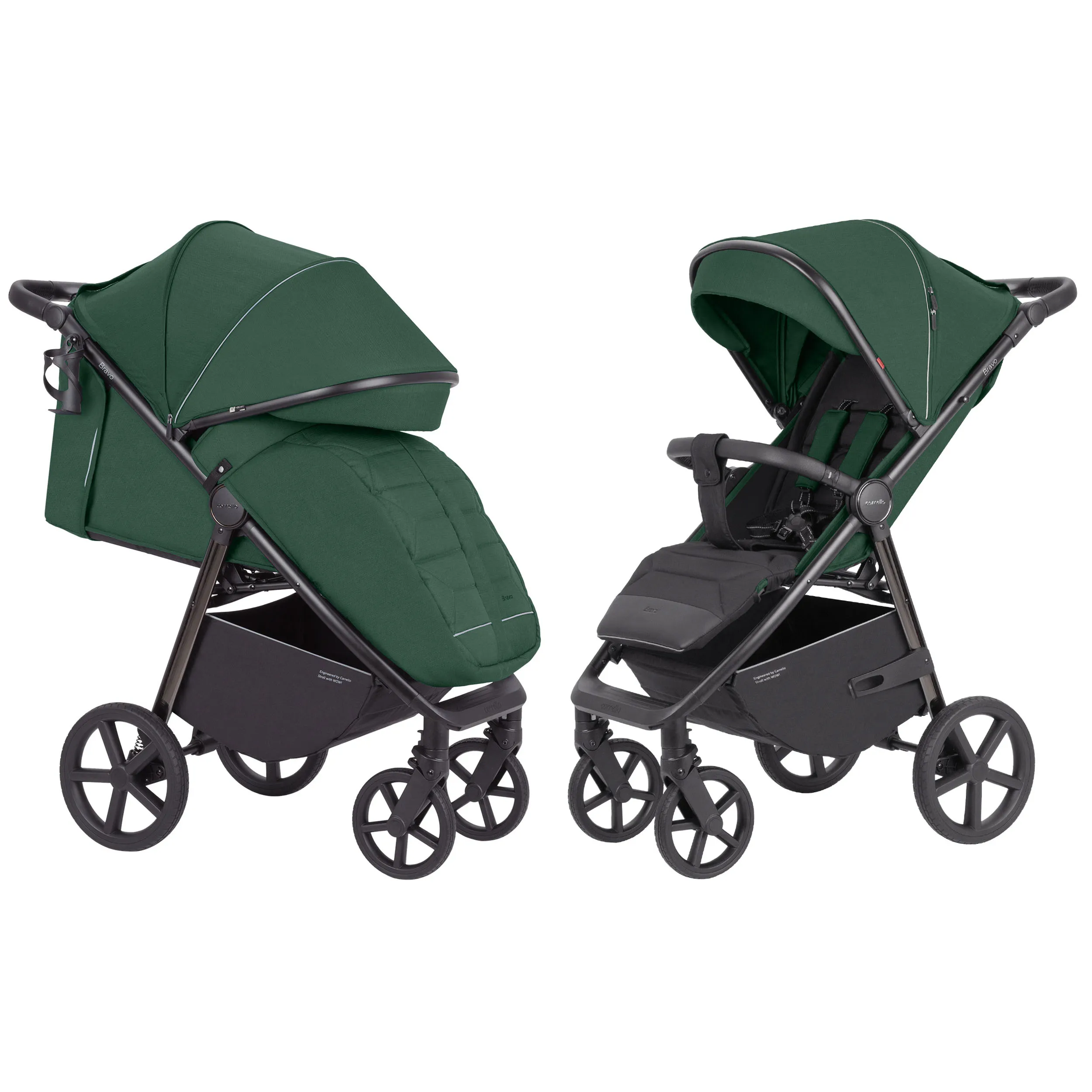 Прогулочная коляска Carrello Bravo CRL-5515 Palm Green 2024 NF