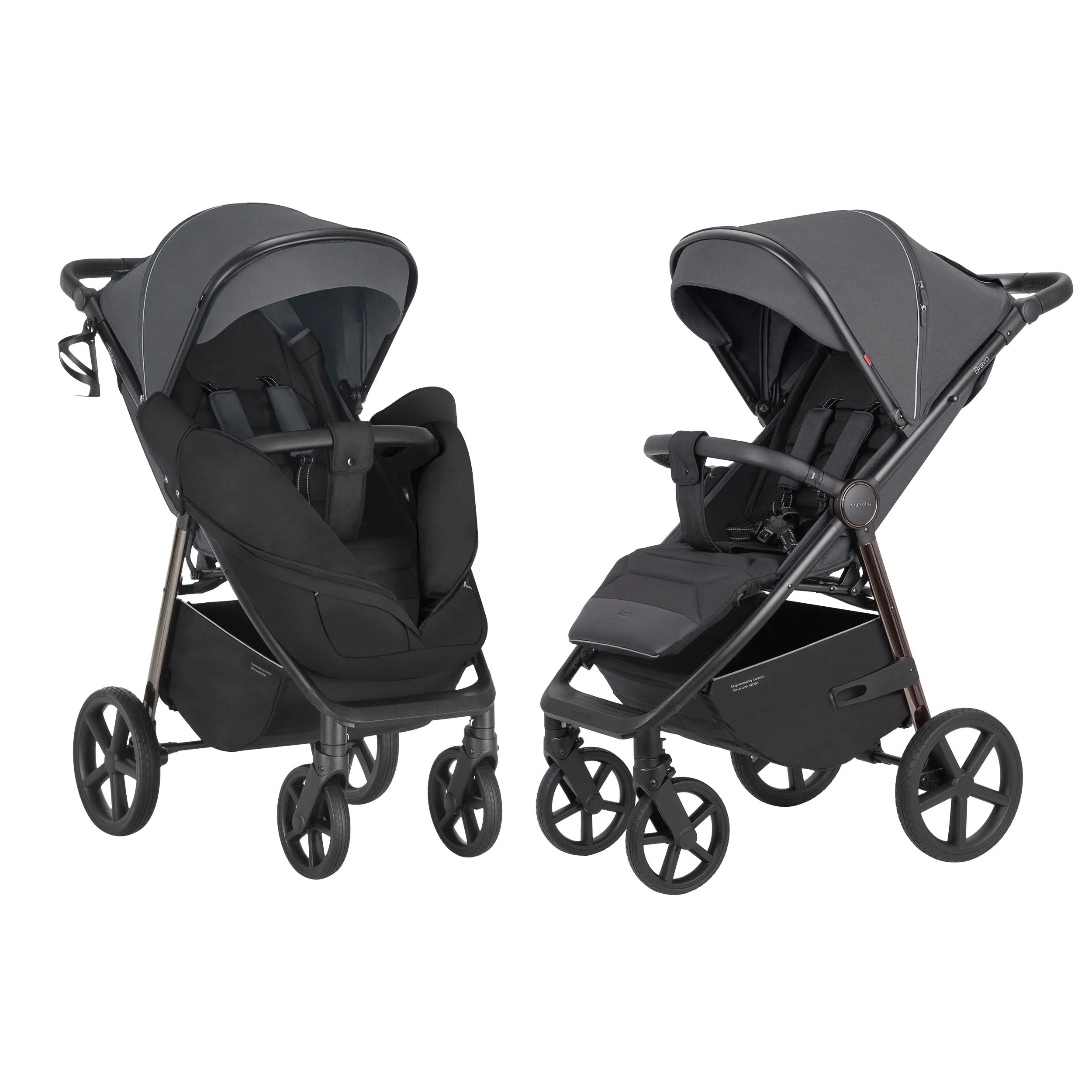 Прогулочная коляска Carrello Bravo CRL-5515 Storm Grey BF