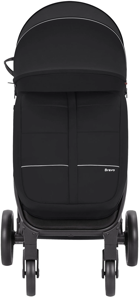 Детская прогулочная коляска CARRELLO Bravo CRL-8512 Pure Black