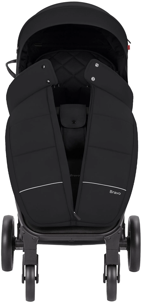 Детская прогулочная коляска CARRELLO Bravo CRL-8512 Pure Black