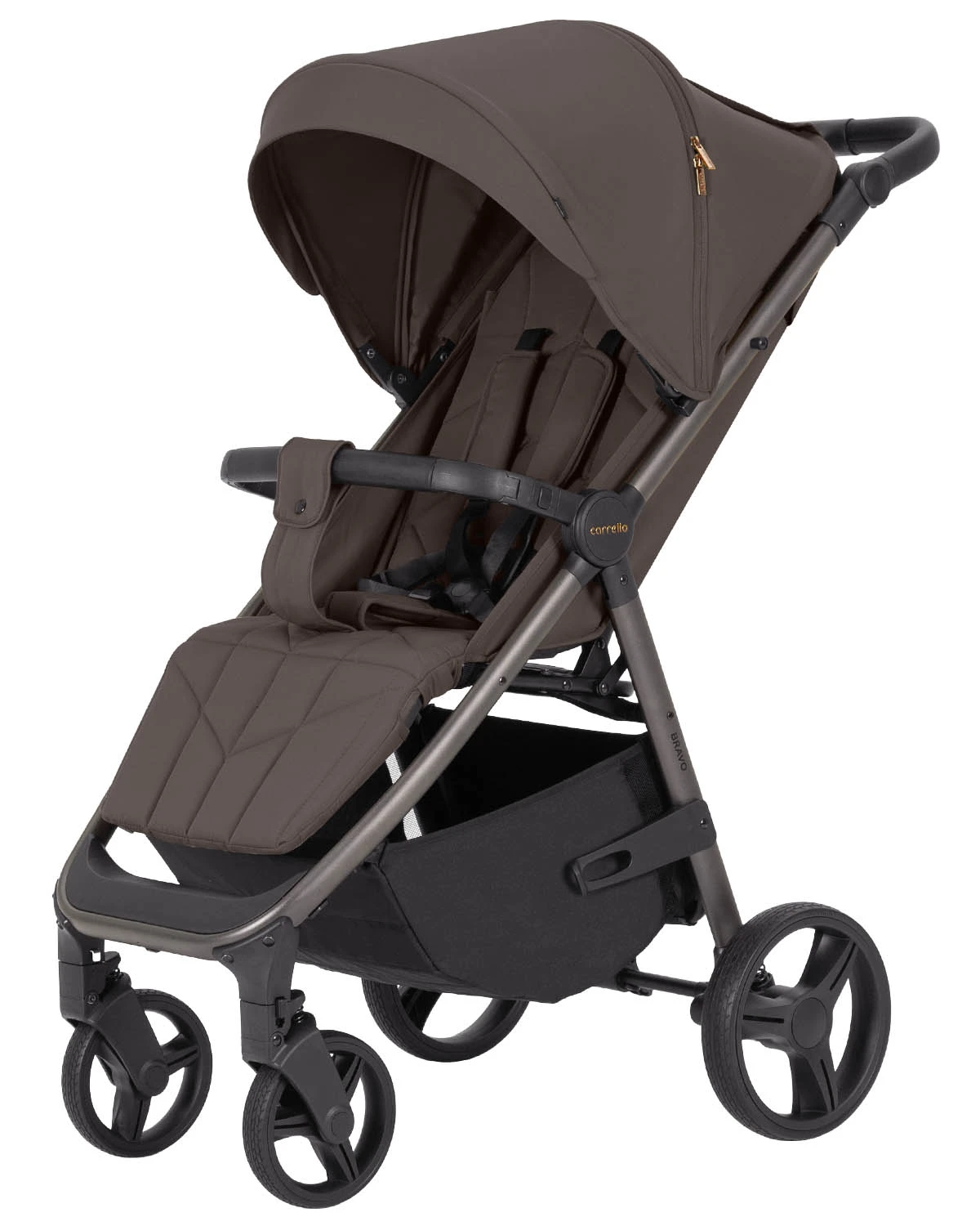 Прогулочная коляска CARRELLO Bravo CRL-8512PU Coffee Beige