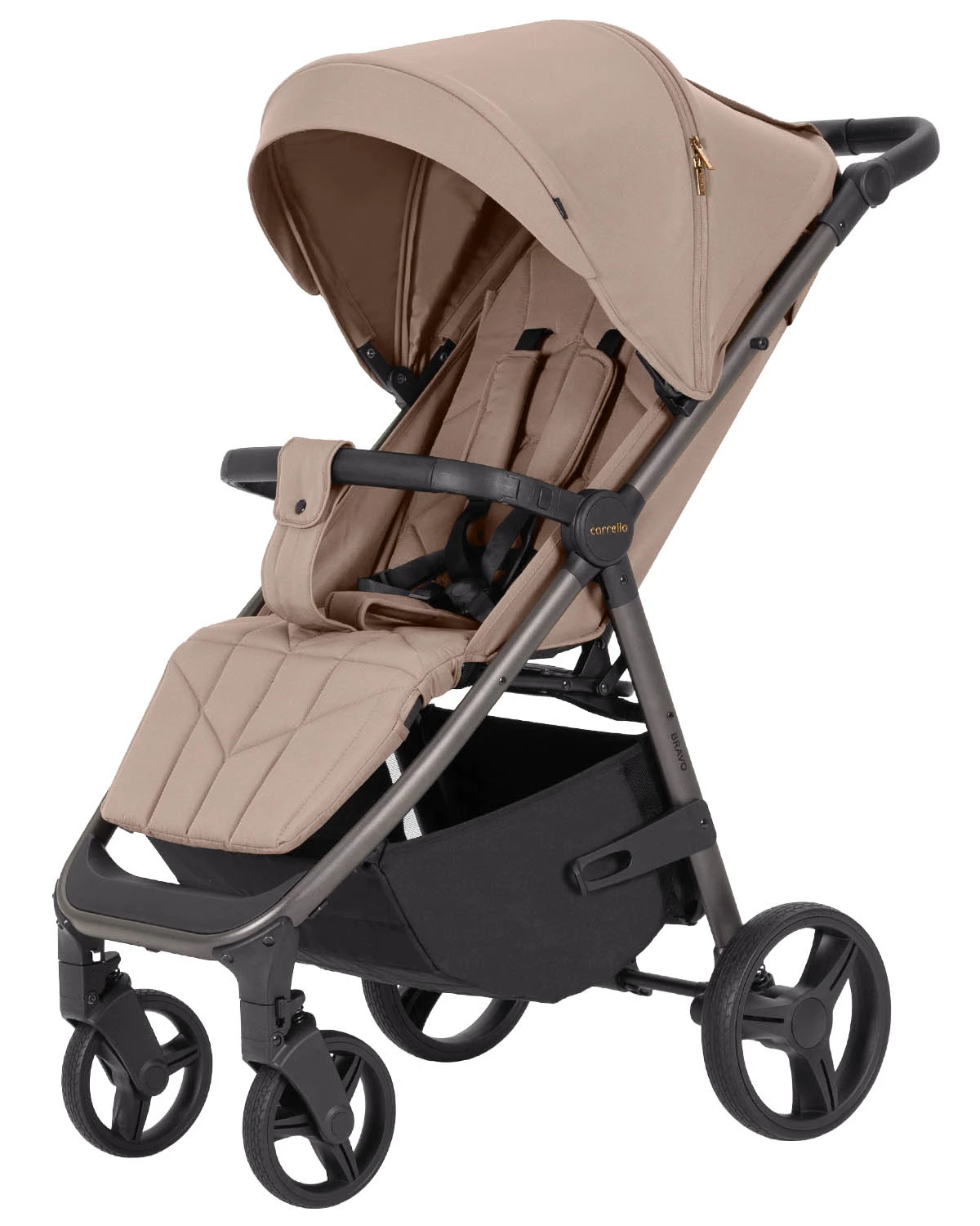 Прогулочная коляска CARRELLO Bravo CRL-8512PU Deep Beige