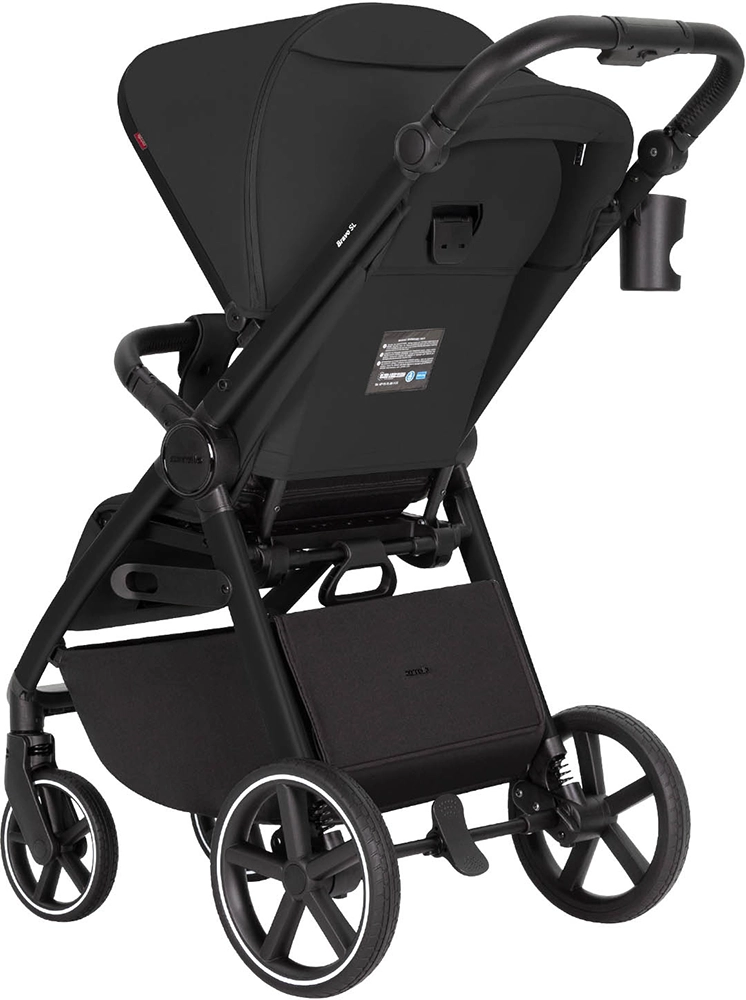 Прогулянкова коляска CARRELLO Bravo SL Deluxe CRL-5520 Eclipse Black