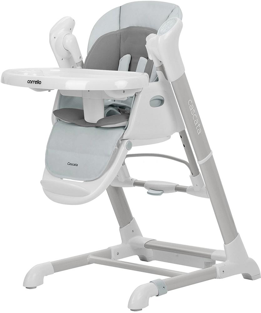 Детский стульчик для кормления+качели Carrello Cascata CRL-10303 Ash Grey