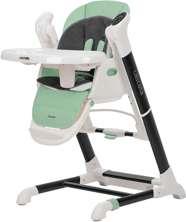 Детский стульчик для кормления+качели Carrello Cascata CRL-10303/1 Tropical Green