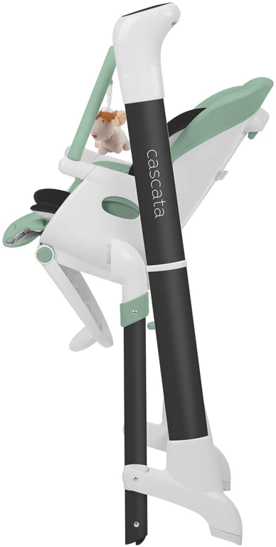 Дитячий стільчик для годування + гойдалки Carrello Cascata CRL-10303/1 Tropical Green