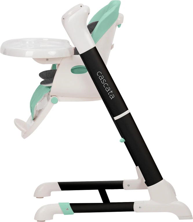 Дитячий стільчик для годування + гойдалки Carrello Cascata CRL-10303/1 Tropical Green