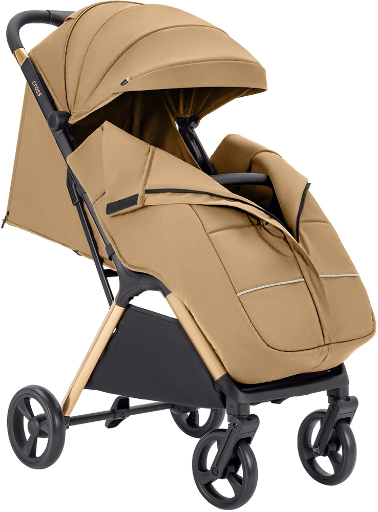 Прогулочная коляска CARRELLO Cross CRL-5523 Sparrow Beige