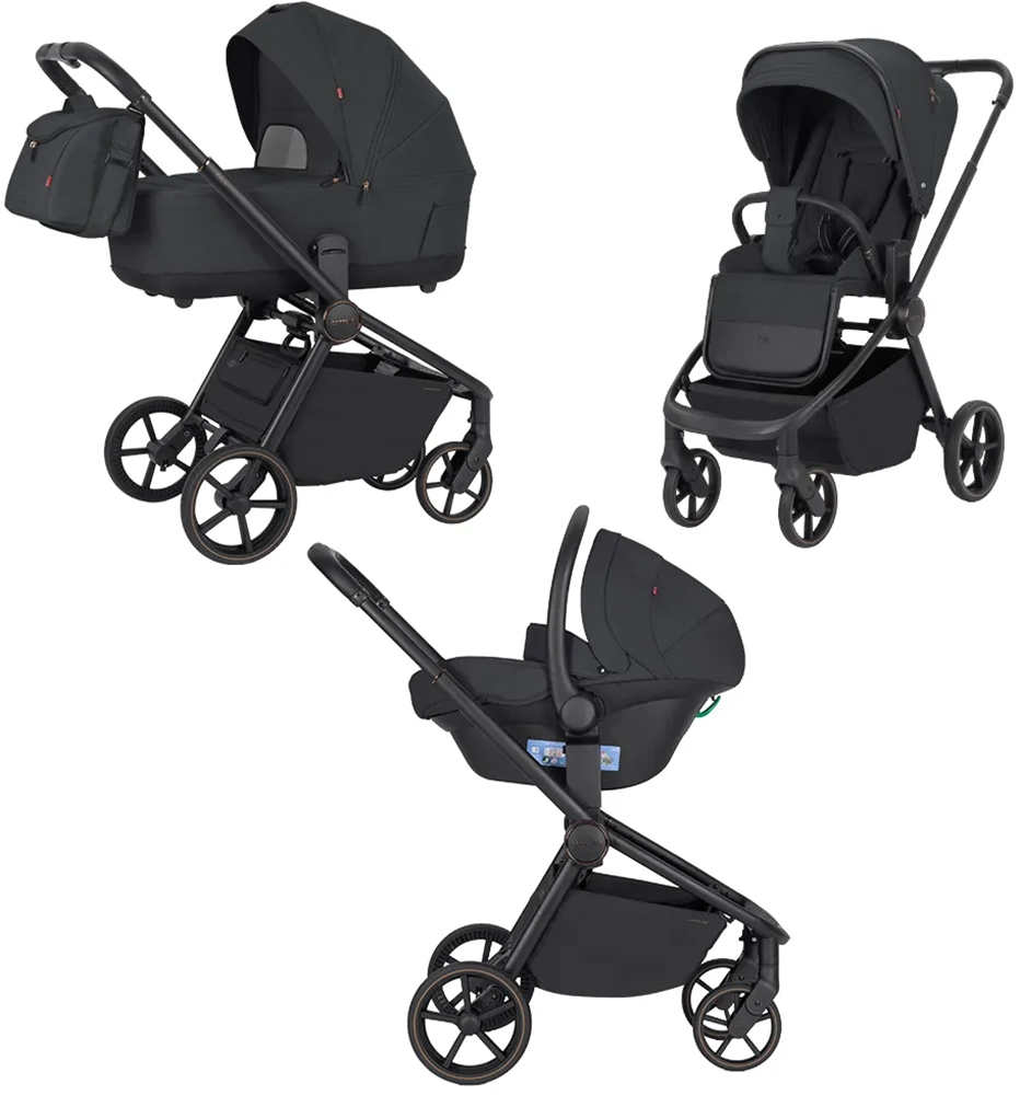Коляска 3 в 1 CARRELLO Epica CRL-8511 Space Black